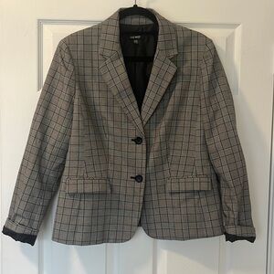 Plaid blazer